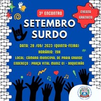 3° ENCONTRO SETEMBRO SURDO