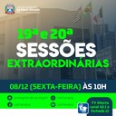 19ª e 20ª Sessões Extraordinárias