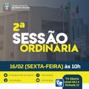 2ª SESSÃO ORDINÁRIA 