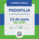 AUDIÊNCIA PÚBLICA SOBRE PEDOFILIA