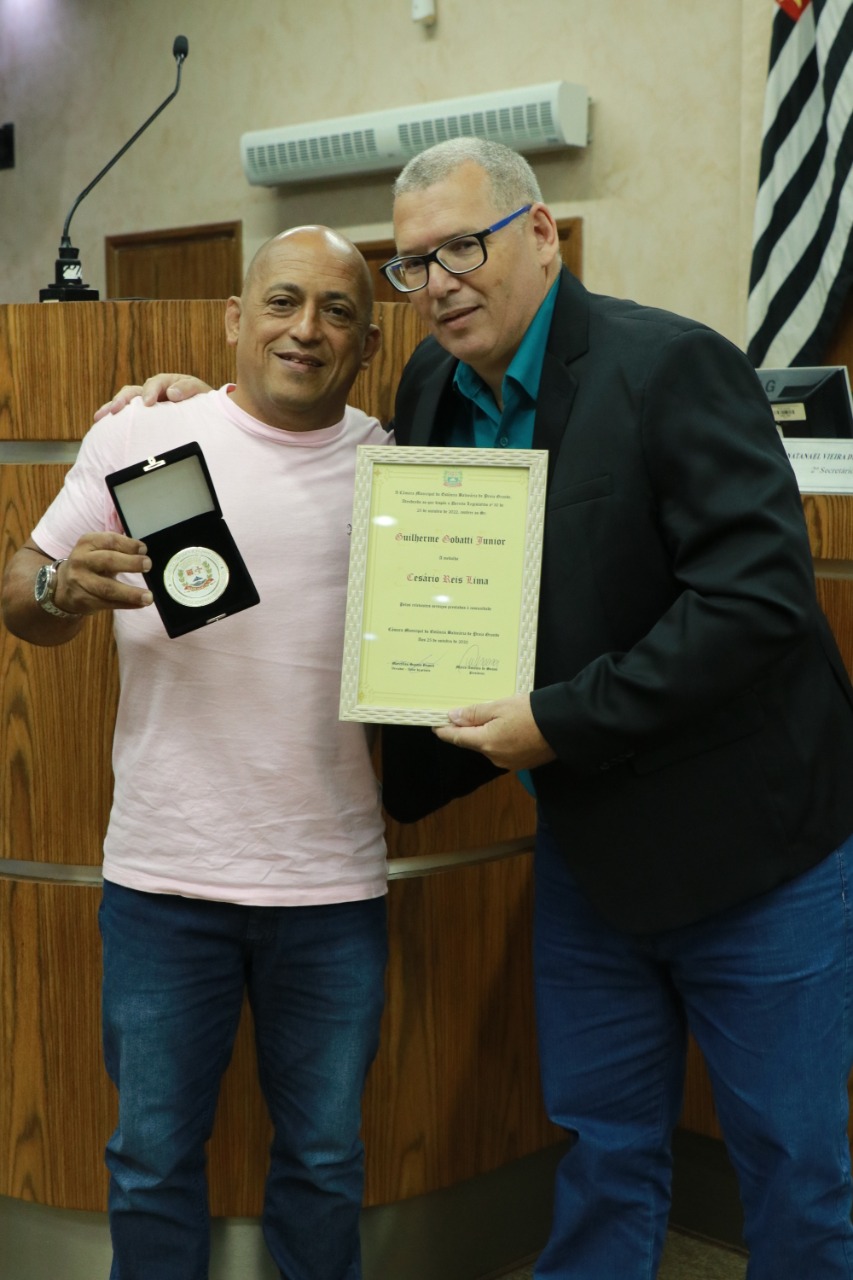 ENTREGA DA MEDALHA CEZÁRIO REIS LIMA