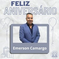 HOJE É ANIVERSÁRIO DO EMERSON CAMARGO