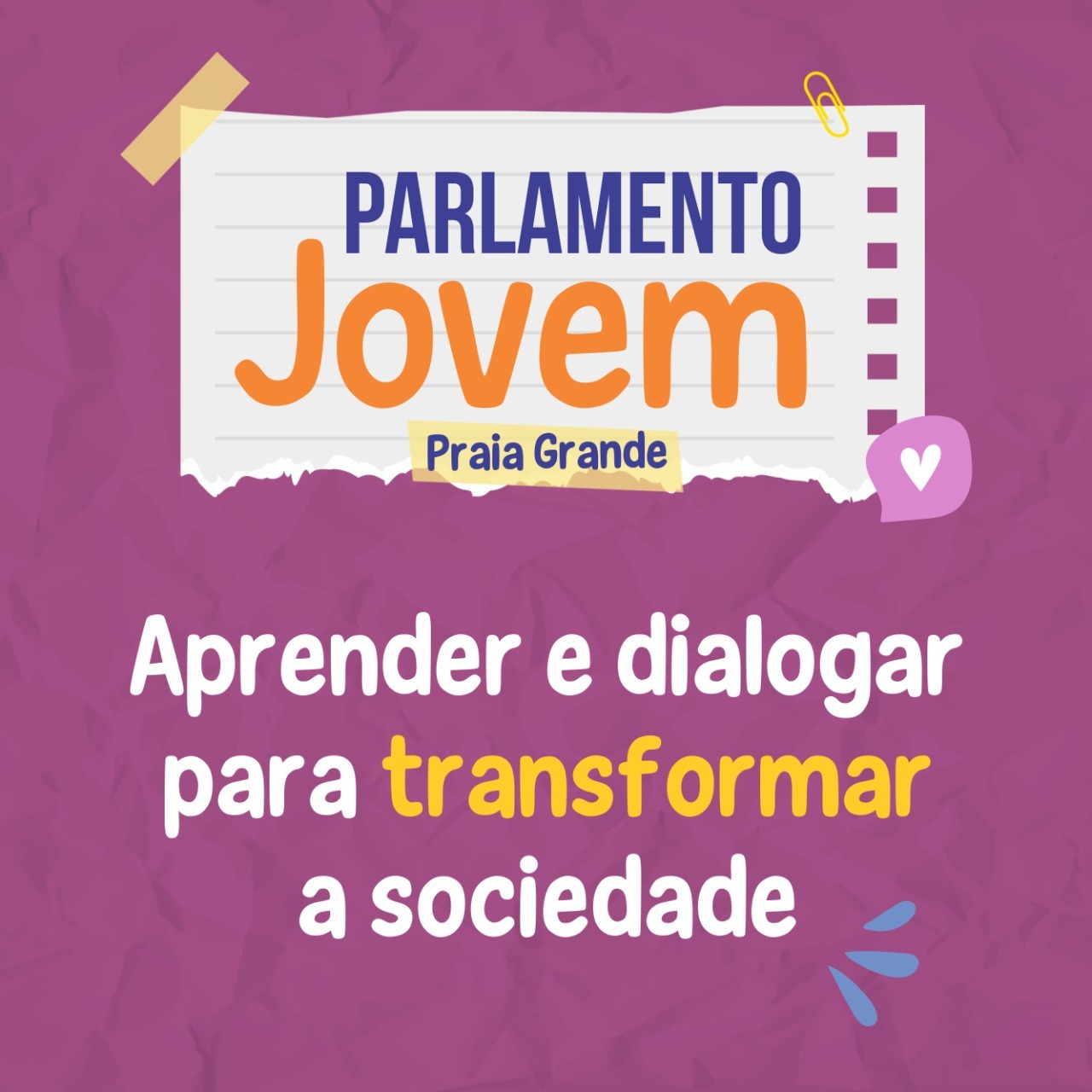 PARLAMENTO JOVEM 2023